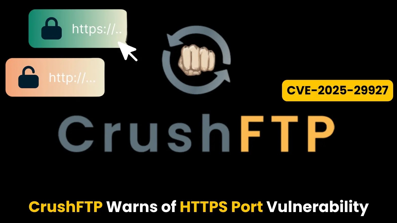 CISA تُضيف ثغرة أمنية في CrushFTP إلى كتالوج الثغرات المستغلة المعروف (KEV) بعد تأكيد استغلالها الفعلي