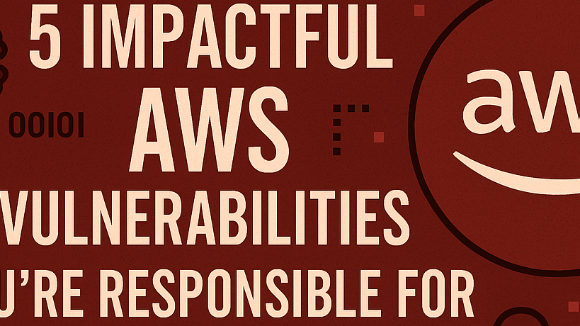 5 ثغرات خطيرة في AWS تقع مسؤوليتها على عاتقك