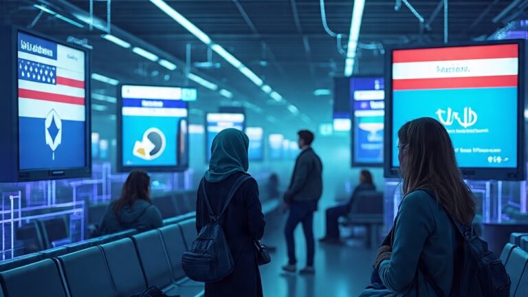 اضطرابات سفر عالمية بسبب الحرب السيبرانية بين إيران وأمريكا وإسرائيل 